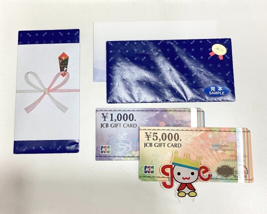 ガリレオではJCBギフトカード(商品券) 販売しております。