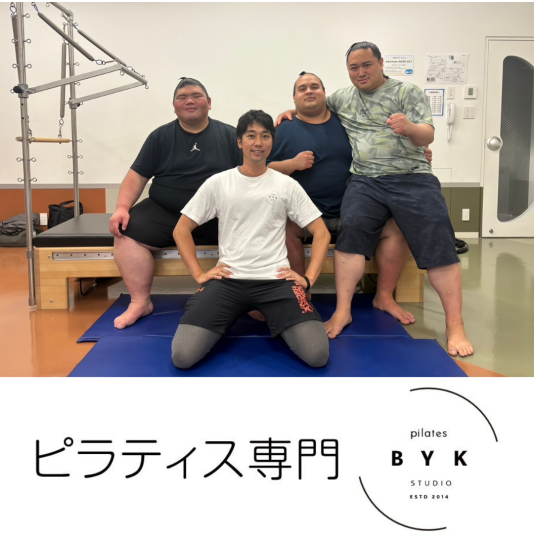 鳴戸部屋の力士の皆さまへ、3度目のピラティス指導を実施しました